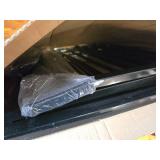 $140 Extra Wide Baby Gate for Doors 62.2-71.65in, Walk-Through, Black