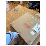 Outdoor Patio Side Table, 18-in Round End/Accent, Light Green