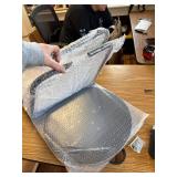 Outdoor Patio Side Table, 18-in Round End/Accent, Light Green