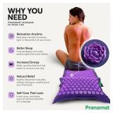 $323 Acupressure Large Mat and Pillow Set, Pain Relief and Relaxation