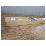 $82 Persilux Blackout Zebra Blinds (36" W x 64" H, White) Cordless