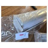 $82 Persilux Blackout Zebra Blinds (36" W x 64" H, White) Cordless