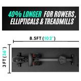 $50 Powr Labs Rowing Machine Mat for Carpet & Hardwood Floors