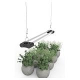 $50 LED Grow Light Spectrum Linkable 5000K Daylight + 660nm Red 4-Pack