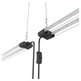 $50 LED Grow Light Spectrum Linkable 5000K Daylight + 660nm Red 4-Pack