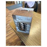 Le Regalo Spice Rack Set, 16 Jars, Copper Rack & Bottles