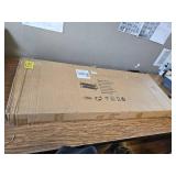 $50 TV Stand for TVs Up to 60 in, 43" Long Console, 3-Tier Storage