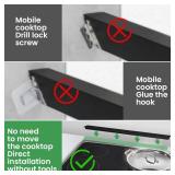 $56 31.5" Slide-in Range Rear Filler Kit (Black)