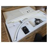 $80 Lash Light Ring Lantern for Eyelash Tech Half-Moon LED Lamp White