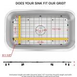 Stainless Steel Sink Grid & Protectors for Kitchen Sink 24x12"