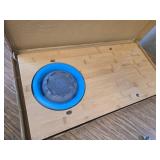 Homevative Bamboo Cutting Board with Strainer & Phone Slots