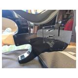 $114 39" Solid Body Electric Guitar Kit, Bone Nut, 24 Frets, Sunburst