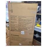 $161 57.09 Extra Tall Cat Gate for Doorways, 43.31-48.03 Wide White