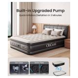 $70 OhGeni Air Mattress Queen with Built-in Pump, 650 lbs