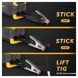 $140 TOOLIOM 195A TIG Welder with Lift Torch, Dual 110V/220V