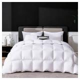 $112 Goose Down Comforter, Oversized King, 750 Fill Power, Sorona