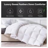 $112 Goose Down Comforter, Oversized King, 750 Fill Power, Sorona