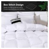 $112 Goose Down Comforter, Oversized King, 750 Fill Power, Sorona