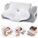 Cervical Neck Pillow for Pain Relief - Ergonomic Memory Foam