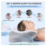 Cervical Neck Pillow for Pain Relief - Ergonomic Memory Foam