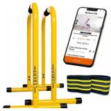 $110 Lebert EQualizer Total Body Strengthener Portable Dip Station