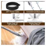 $60 Steam Mop 13-in-1 Handheld Steam Cleaner, 500ML Tank, 23FT