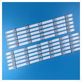 $46 PANMILED 10pcs LED Backlight Strips for LG 55in TVs DRT 3.0