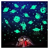 260 Pcs Glow-in-the-Dark Stars Wall Stickers for Kids