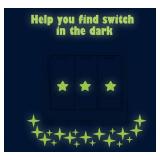 260 Pcs Glow-in-the-Dark Stars Wall Stickers for Kids