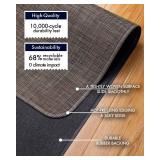 $46 Office Chair Mat for Hardwood Floor 36x48" Dark Walnut