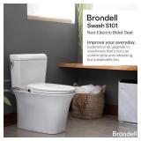 $90 Brondell Bidet Seat Swash Ecoseat Elongated