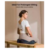 ProtoArc Seat Cushion: Ergonomic Memory Foam Pad for Sciatica