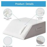 Leg Elevation Pillow for Swelling & After Surgery, Memory Foam
