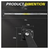 $96 42-Inch Curved LED Light Bar, 300W Flood/Spot Combo, 52,000LM