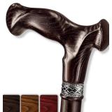 $70 Asterom Walking Cane - Handmade Ergonomic Wooden Cane