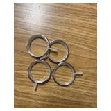 $55 46 in Light Bronze Iron Curtain Pull Wand (4 Pack) Drapery Rod