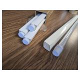 Romwish 24in T8 LED Tube 10W, 1120LM, 5000K, Type A+B, 4-Pack