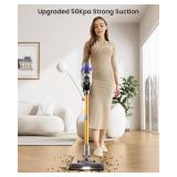 $110 Cordless Vacuum Cleaner 600W 50KPa 65Mins WallMount