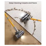 $110 Cordless Vacuum Cleaner 600W 50KPa 65Mins WallMount