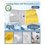 Cervical Neck Pillow for Pain Relief, Ergonomic Memory Foam