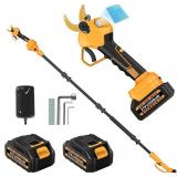 $130 2-in-1 Pole Pruning Shears Cordless, 21V, 13.7ft Reach