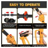 $130 2-in-1 Pole Pruning Shears Cordless, 21V, 13.7ft Reach