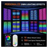 $85 Ehaho 3FT Fat Whip Lights UTV/ATV Spring Base, LED, Remote & APP