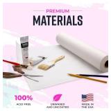 Bryco Goods White Kraft Paper Roll - 36x100