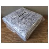 $75 8x10 Area Rugs, Non-Slip Low-Pile Washable Rug, Distressed Grey