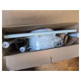 Folding Steel Bedside Commode