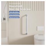 $56 32-Inch Shower Grab Bar with Anti-Slip Knurled Grip, Nickel