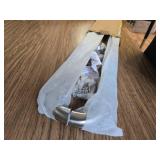 $56 32-Inch Shower Grab Bar with Anti-Slip Knurled Grip, Nickel