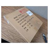 POZINO Round Mirror 15" Rope Hanging, Black Metal Frame