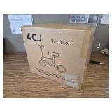 $115 LCJ Knee Scooter Walker for Adults with Braking System Black